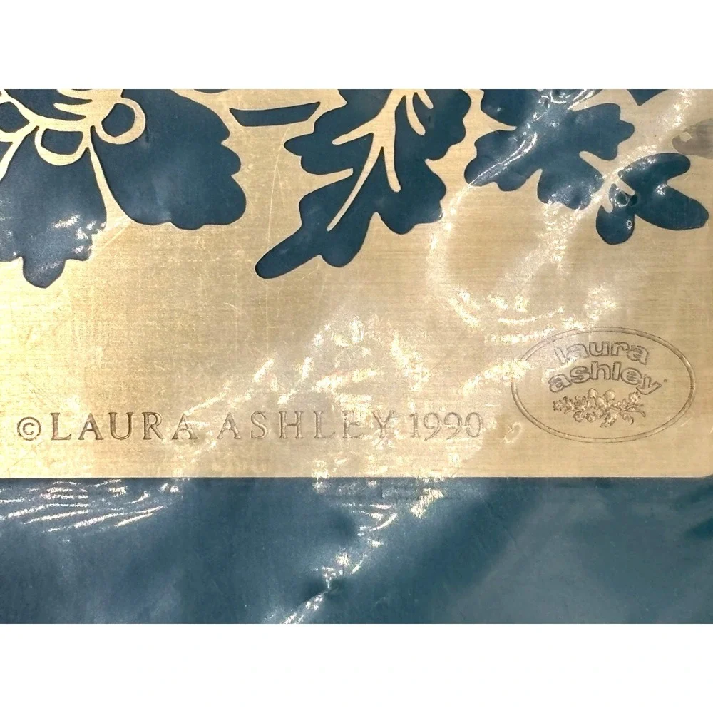 Vintage Laura Ashley Brass Stencil Jaipur 1990 Homecrafts #399444 NEW in Package